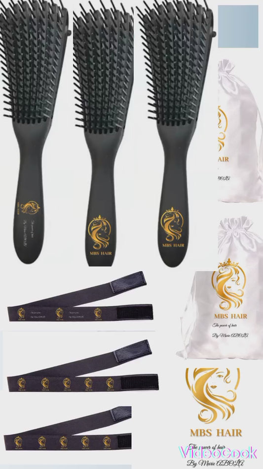 KIT BROSSE PERRUQUE ET BANDE/BANDEAU